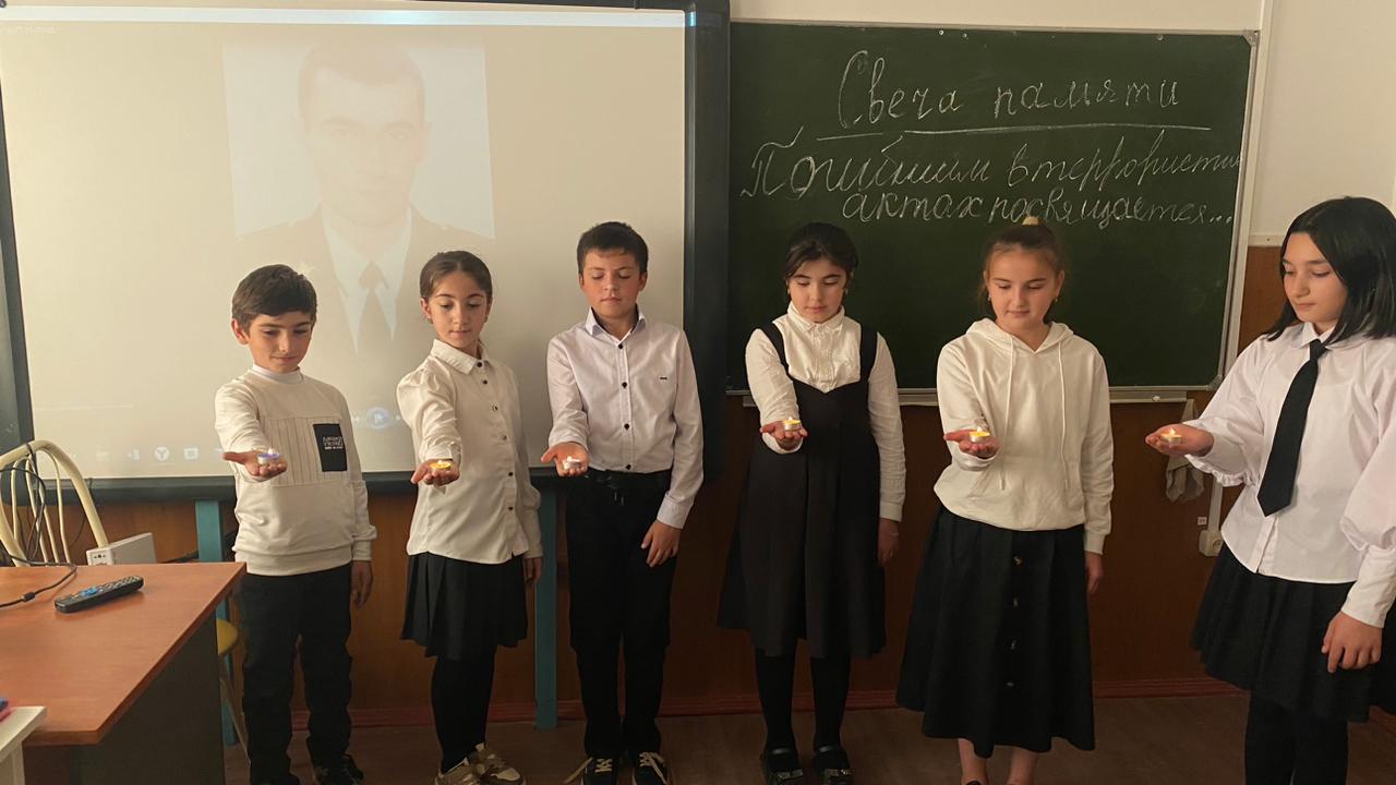 Акция &amp;quot;Свеча памяти&amp;quot;.
